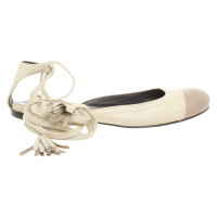 Bottega Veneta Sandalen aus Leder in Beige