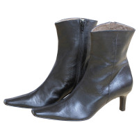Russell & Bromley Black Leather Ankle Boots