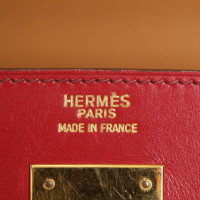 Hermès Kelly Bag 32 aus Leder in Bordeaux