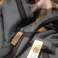 Burberry BURBERRY green cashmere stole