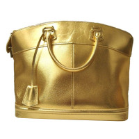 Louis Vuitton Suhali aus Leder in Gold