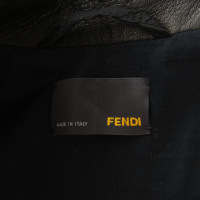Fendi Leather jacket in black