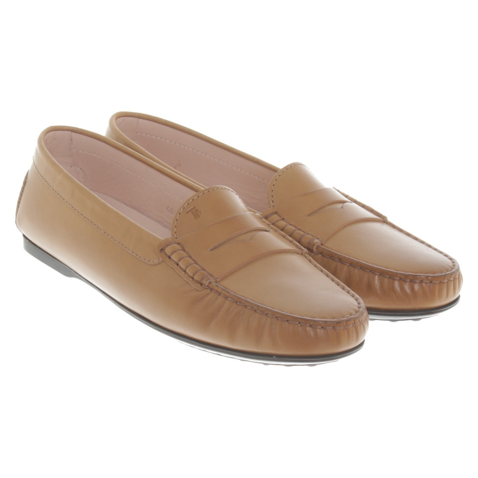 Tod's Loafer in Hellbraun