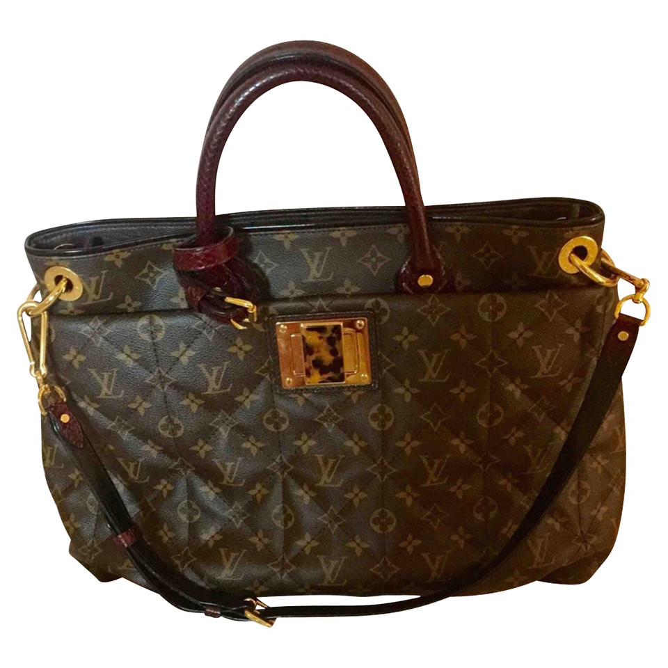 Louis Vuitton Exotique Tote Monogram Etoile Leer in Bruin