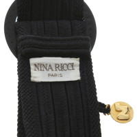 Nina Ricci riem in zwart