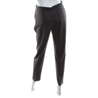 Chloé trousers in anthracite / brown