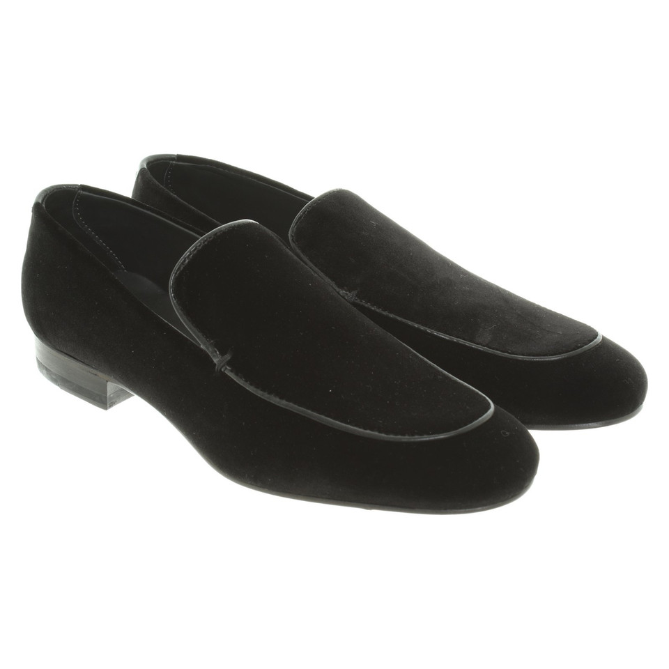 Closed Loafers in zwart