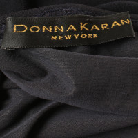 Donna Karan Kurzes Kleid in Dunkelblau