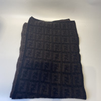 Fendi Schal/Tuch aus Wolle in Braun