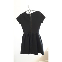 Victoria Beckham Kleid aus Baumwolle in Schwarz