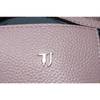 Trussardi Shoulder bag Leather in Pink