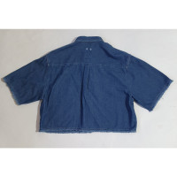 Sjyp Top Cotton in Blue