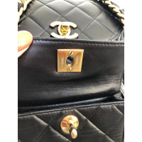 Chanel Duma Backpack Leather in Black