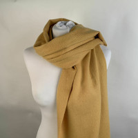 Loro Piana Scarf/Shawl Wool in Yellow