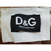 D&G Robe en Coton en Beige