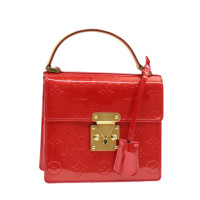 Louis Vuitton Spring Street aus Lackleder in Rot