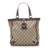 Gucci Tote bag Canvas in Beige