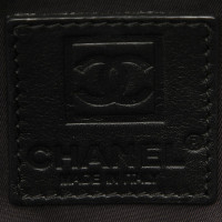Chanel Flap Bag aus Baumwolle in Schwarz