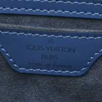 Louis Vuitton Soufflot aus Leder in Blau