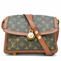 Louis Vuitton Handbag Canvas in Brown