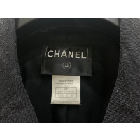 Chanel Veste/Manteau en Soie en Bleu