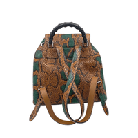 Gucci Bamboo Backpack en Cuir