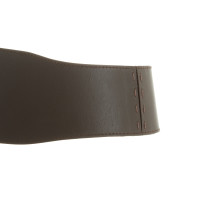 Max Mara Riem Leer in Bruin