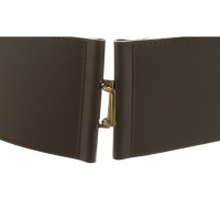 Max Mara Riem Leer in Bruin