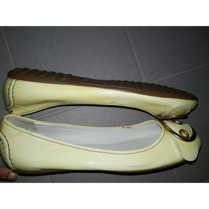 Carshoe Slippers/Ballerina's in Crème