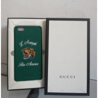 Gucci Accessoire aus Canvas in Grün