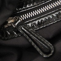 Christian Dior Le Trente Bag Lakleer in Zwart