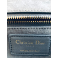 Christian Dior Dioraddict Flap Bag Small aus Leder in Blau