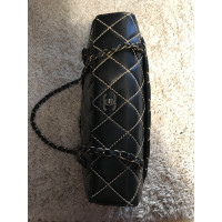 Chanel Shoulder bag Leather in Black