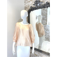 Escada Top Silk in Nude