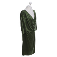Windsor zijden jurk in groen