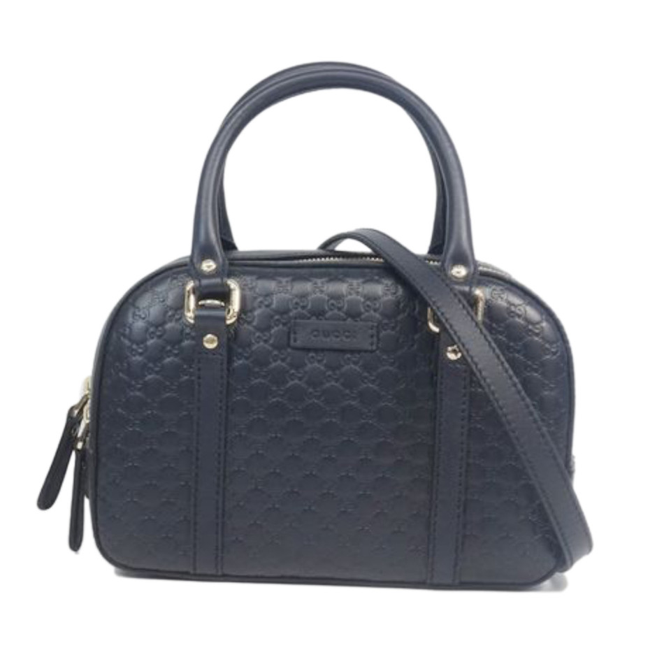 Gucci Borsa a tracolla in Pelle in Blu