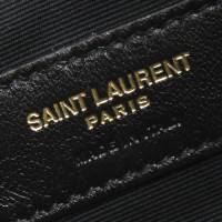 Saint Laurent Lou Belt Bag aus Leder in Gold