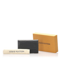 Louis Vuitton Accessoire aus Leder in Schwarz