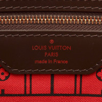 Louis Vuitton Neverfull GM Damier Ebene aus Canvas in Braun