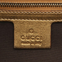 Gucci Shoulder bag Leather in Gold