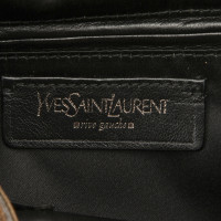 Yves Saint Laurent Umhängetasche aus Wildleder in Beige