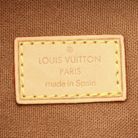 Louis Vuitton Pochette Gange in Tela in Marrone