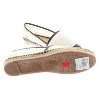 Tory Burch Espadrilles in black / white