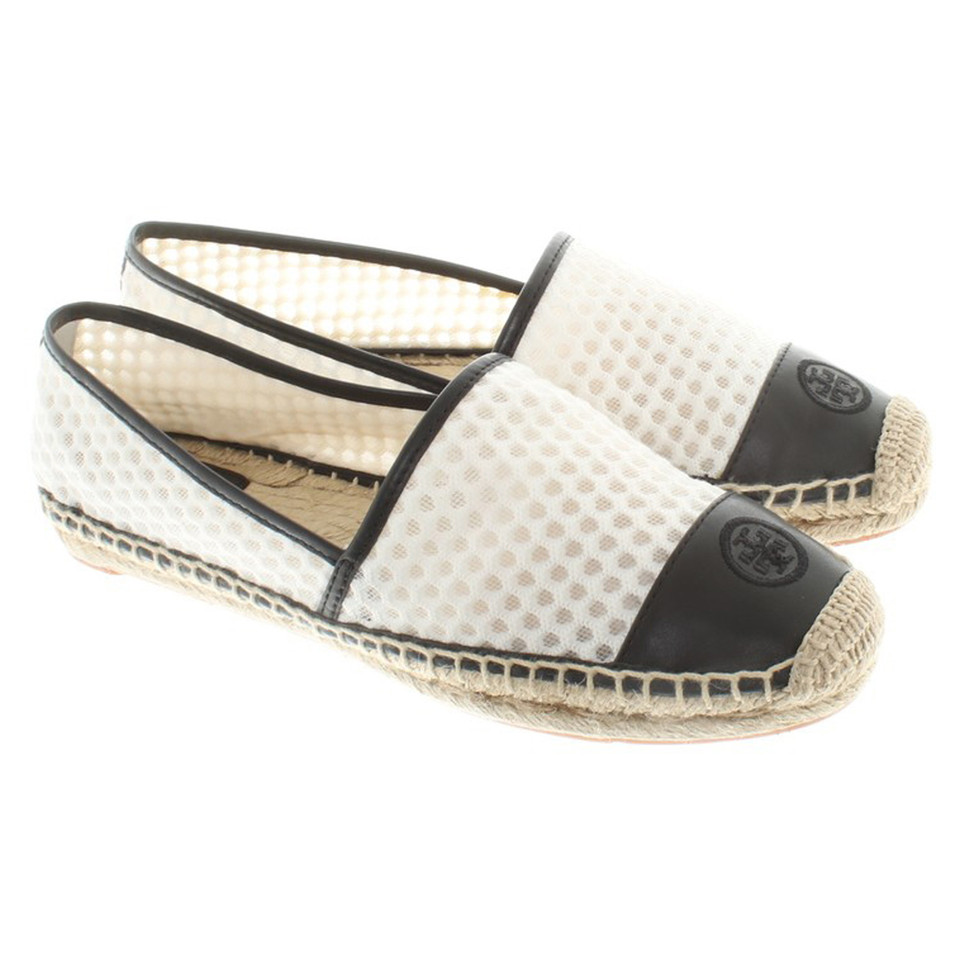 Tory Burch Espadrilles in black / white