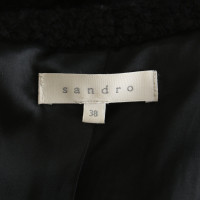 Sandro Short jacket in black