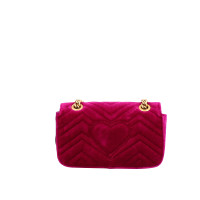 Gucci Marmont Bag aus Wildleder in Rosa / Pink