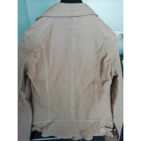 Oakwood Jacket/Coat Leather in Taupe