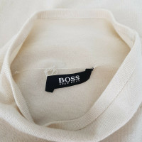 Hugo Boss Strick aus Seide in Weiß