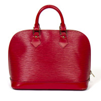 Louis Vuitton Alma MM36 in Rosso