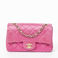 Chanel Flap Bag Mini in Pelle in Rosa